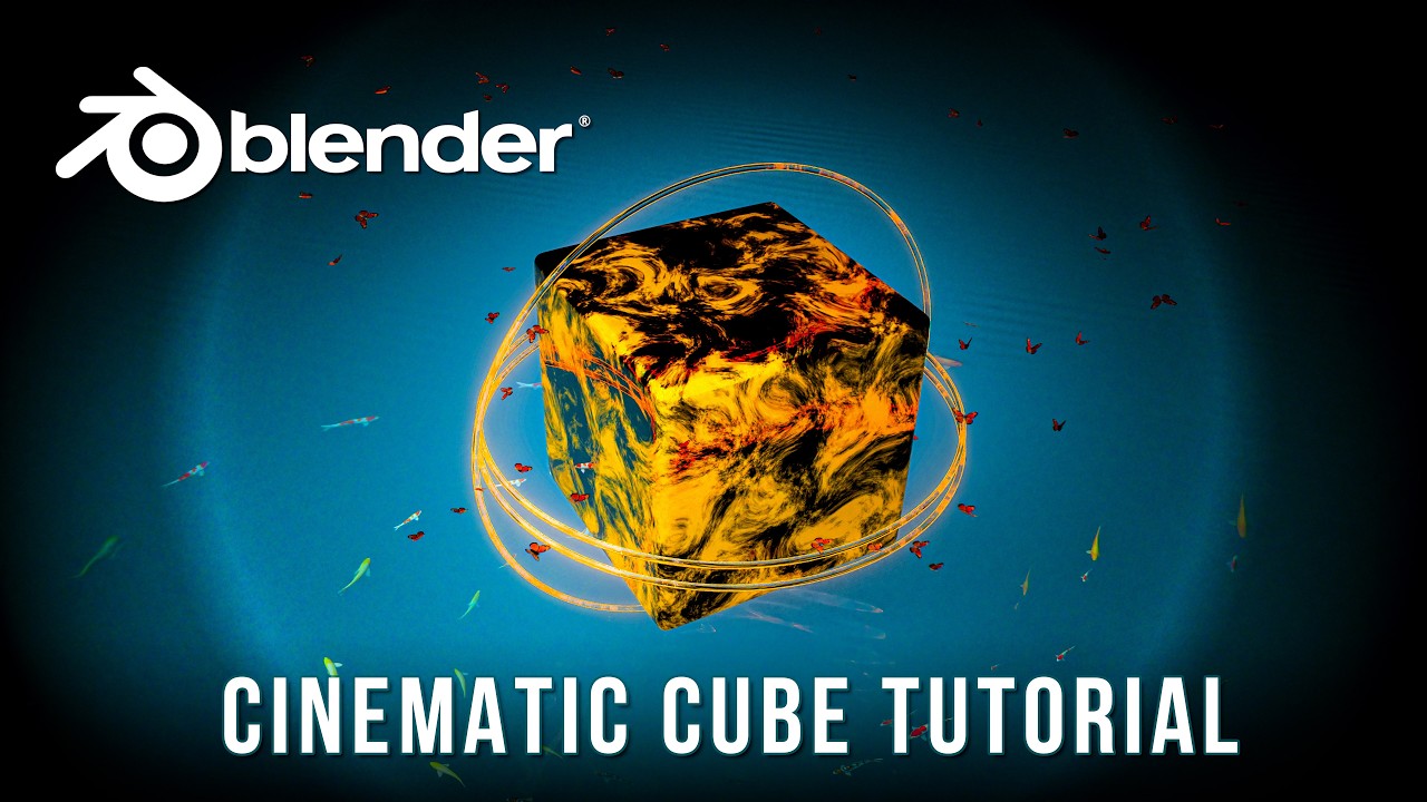 From Default Cube to Cinematic Render in Blender