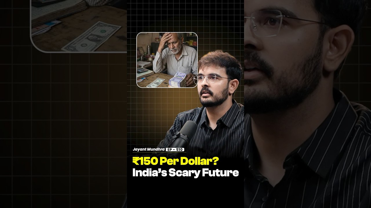 What Happens If Dollar Hits ₹150? | @MarketsWithJayant - Raj Shamani #shorts