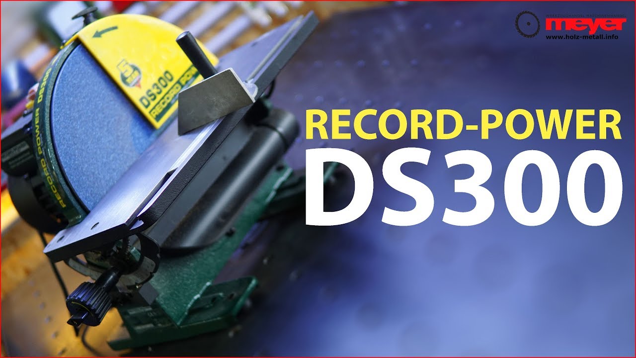 Tellerschleifer DS300 von Record Power - ein kleiner Produktteaser