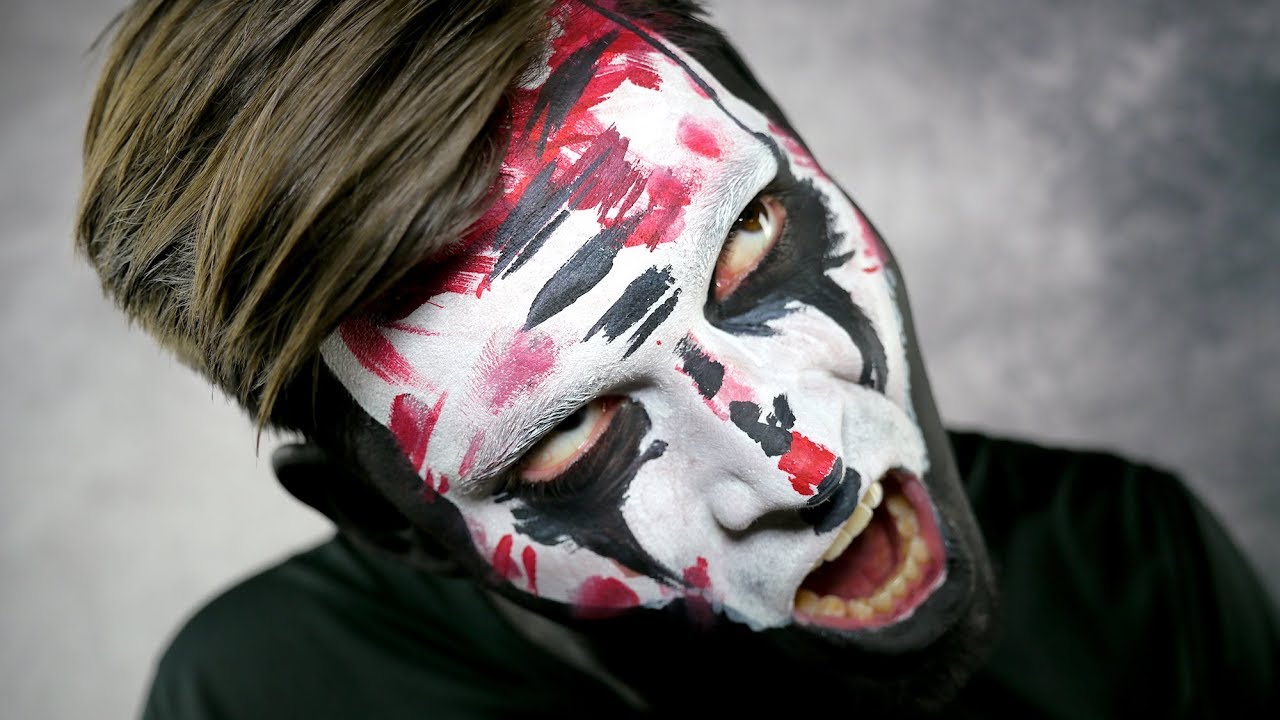 Crazzy Steve Face Paint Tutorial - TNA, Decay, WWE