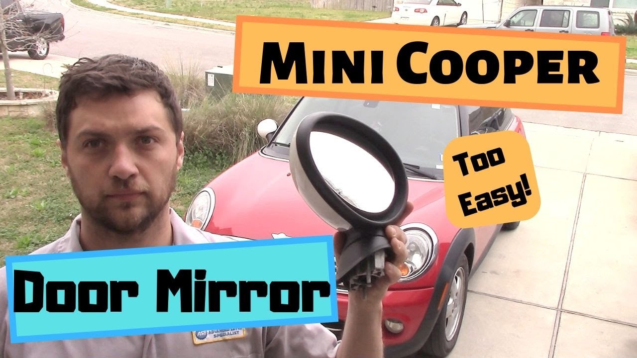 Mini Cooper Door Mirror Replacement (2007-2013)