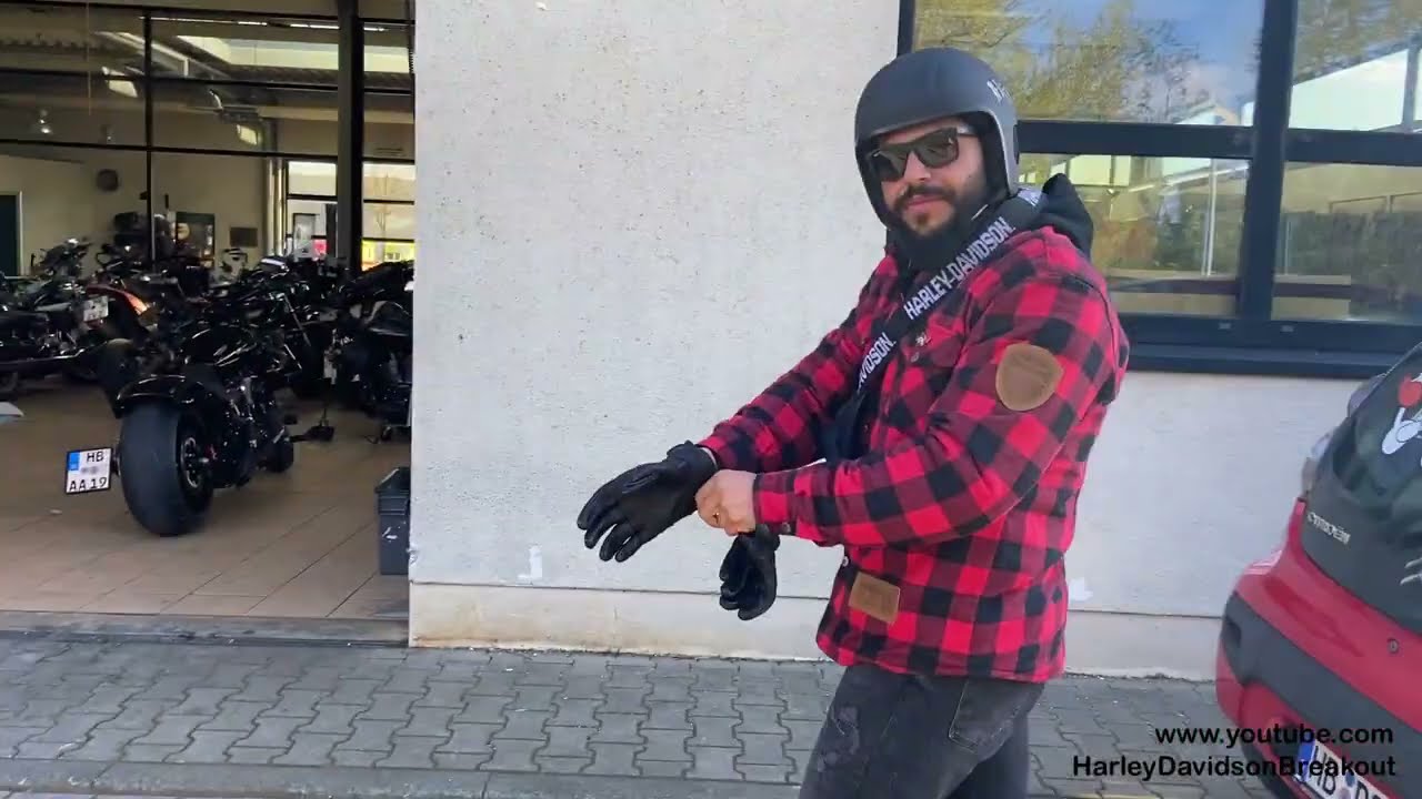 Harley-Davidson Breakout first Ride after Customizing (El Shawish from Germany)