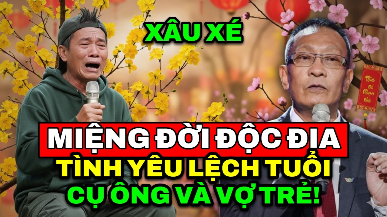 TÂM SỰ CÙNG VĂN SÂM - Miệng đời độc địa xâu xé tình yêu lệch tuổi của cụ ông 90 và cô vợ kém 55 tuổi