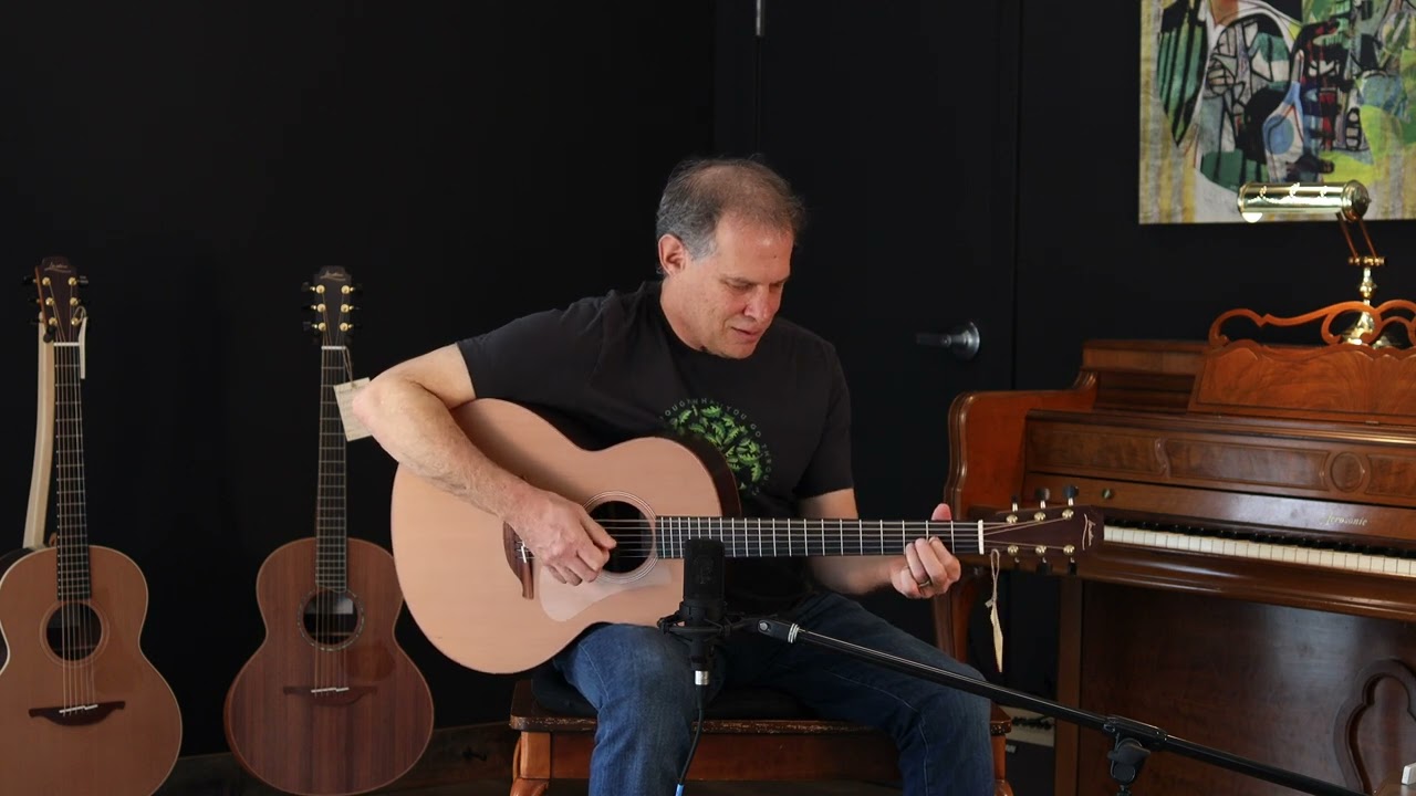Lowden F-23 (Cedar/Walnut) and Lowden F-25 (Cedar/Indian Rosewood)