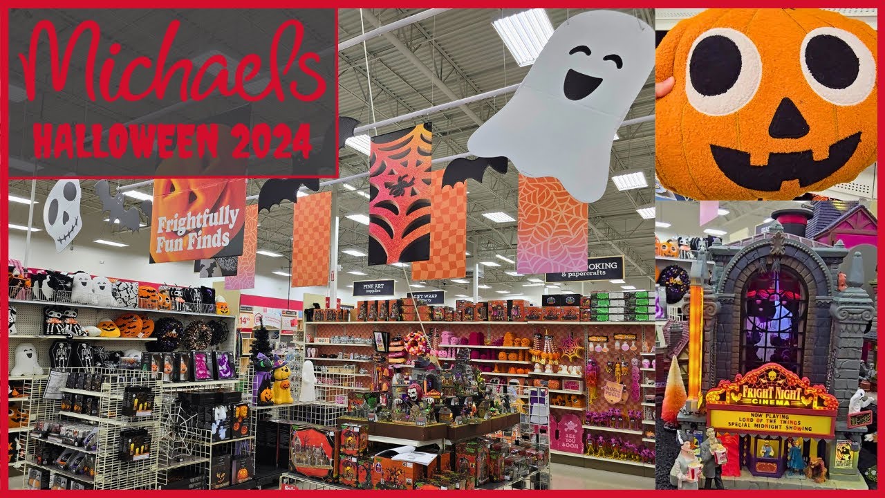 Michaels Halloween Decor 2024 Full Walkthrough | Code Orange Halloween Hunting