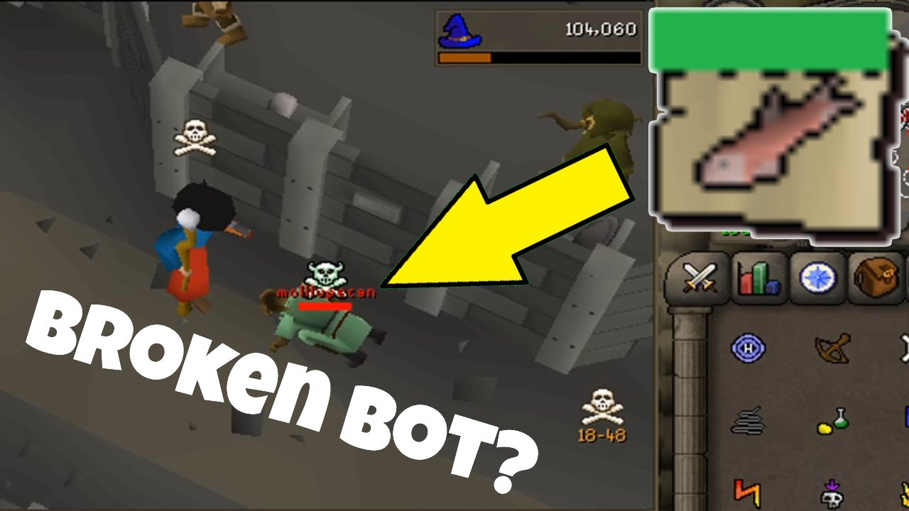 I PKed MILLIONS of gp worth of SALMON from a bot farm