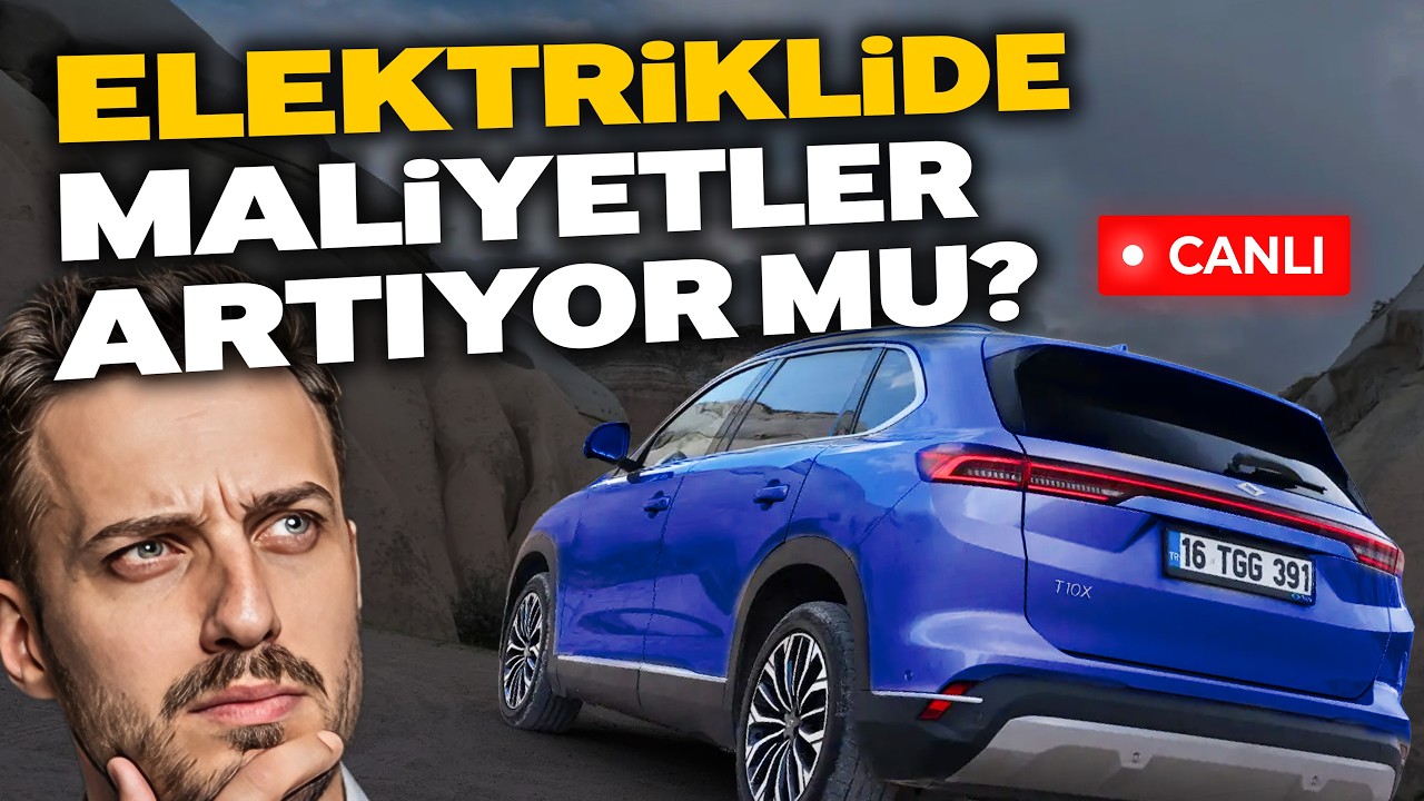 Elektrikli Araçta Maliyetler Artıyor | Şarjda Yeni Dönem | Elektrikli Araç Gündemi | Canlı Yayın #71