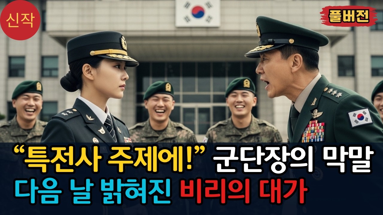 특전사 출신 최연소 대장을 모욕한 육군 군단장… 다음 날 드러난 비리 군인들의 역대급 참교육[오디오북] [반전사연] [감동사연]