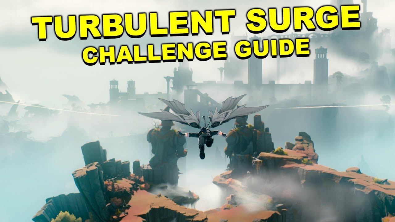 Wuthering Waves - How To Complete Over The Edge Turbulent Surge Challenge (MAX 2000 Meters)