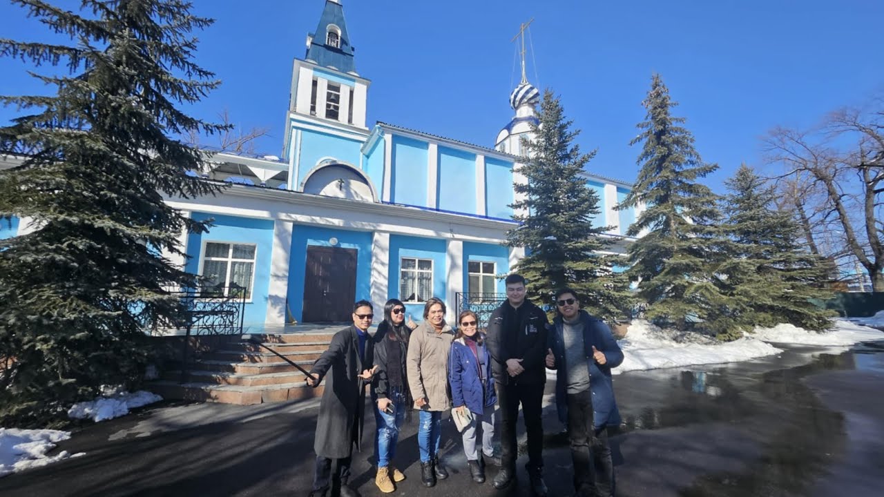 Christian Church in Almaty, Kazakhstan by Sam Eclat