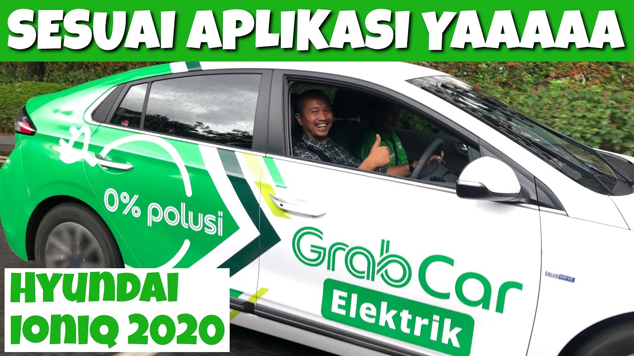 NGEBAJAK GRABCAR ELEKTRIK - DRIVERNYA JADI PENUMPANG DULU