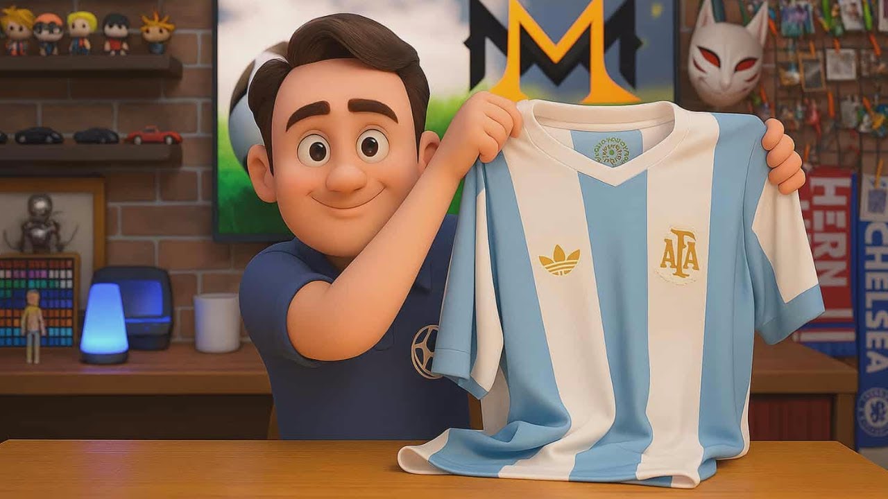 CAMISA DA ARGENTINA EDIÇÃO ESPECIAL 50 ANOS I UNBOXING E DETALHES