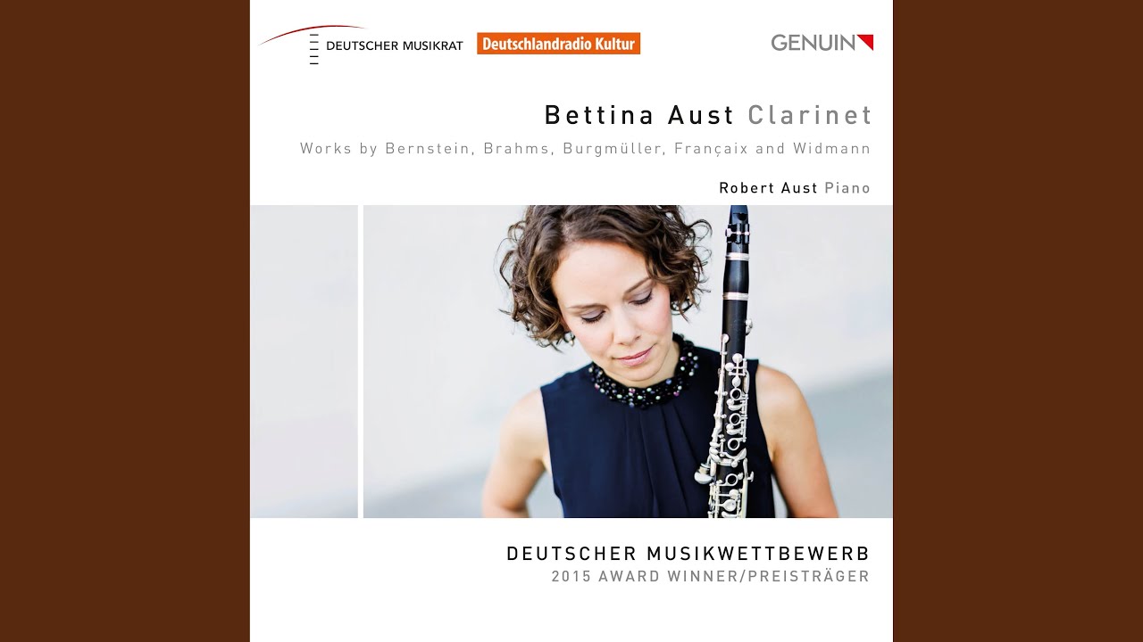 Clarinet Sonata in F Minor, Op. 120 No. 1: I. Allegro appassionato