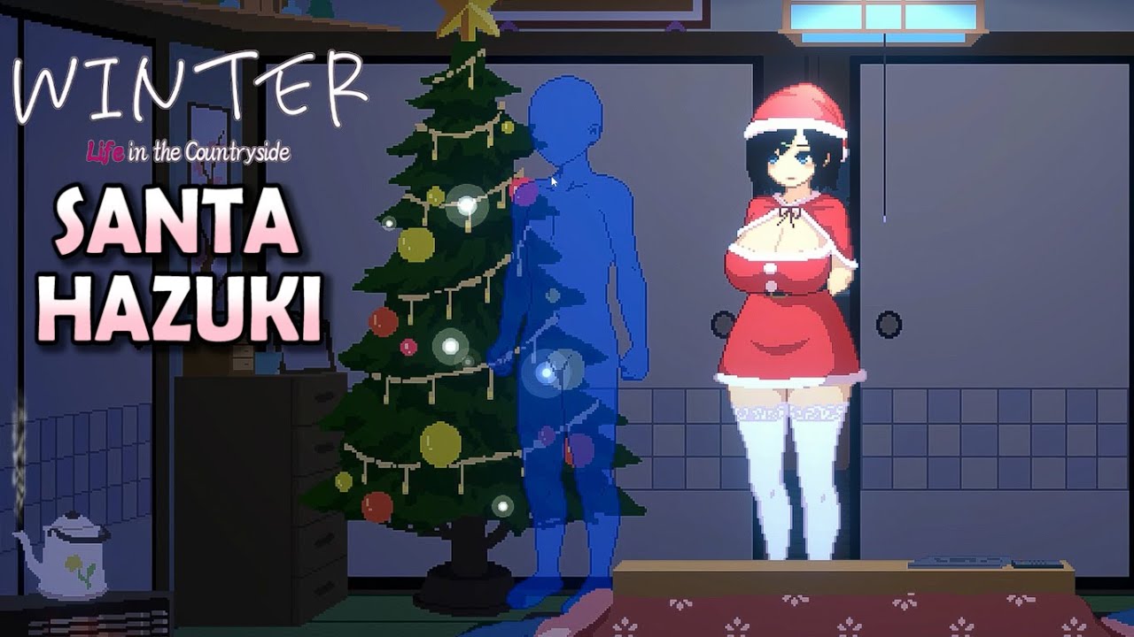 Date with Santa Hazuki on Christmas Day | WINTER LIFE IN THE COUNTRYSIDE