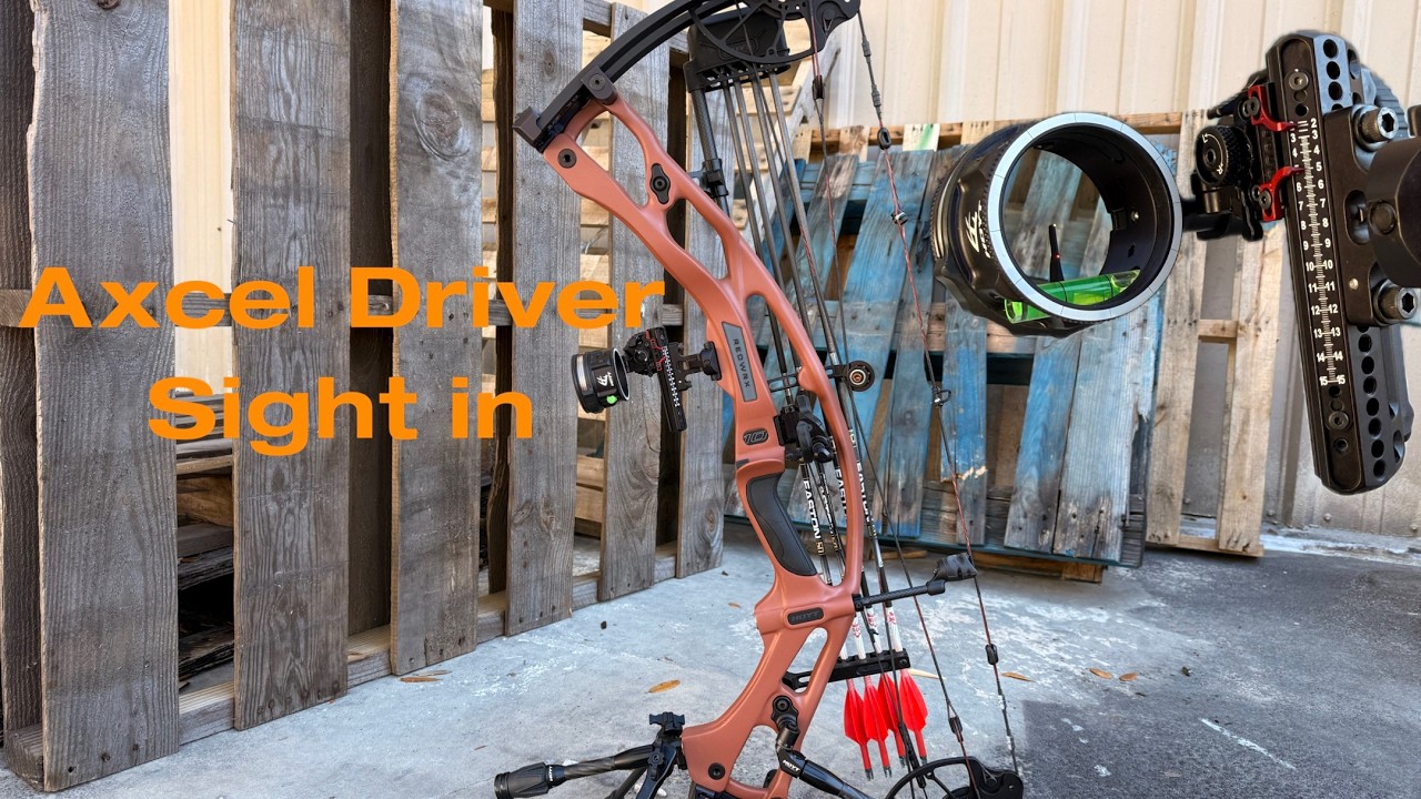 OUR Axcel Driver Ranger pin sight in method