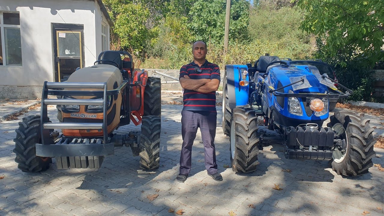 İki Büyük Karşılaştırma - Hangisi İyi ( New Holland T580 B ve Kubota MK 5000 )