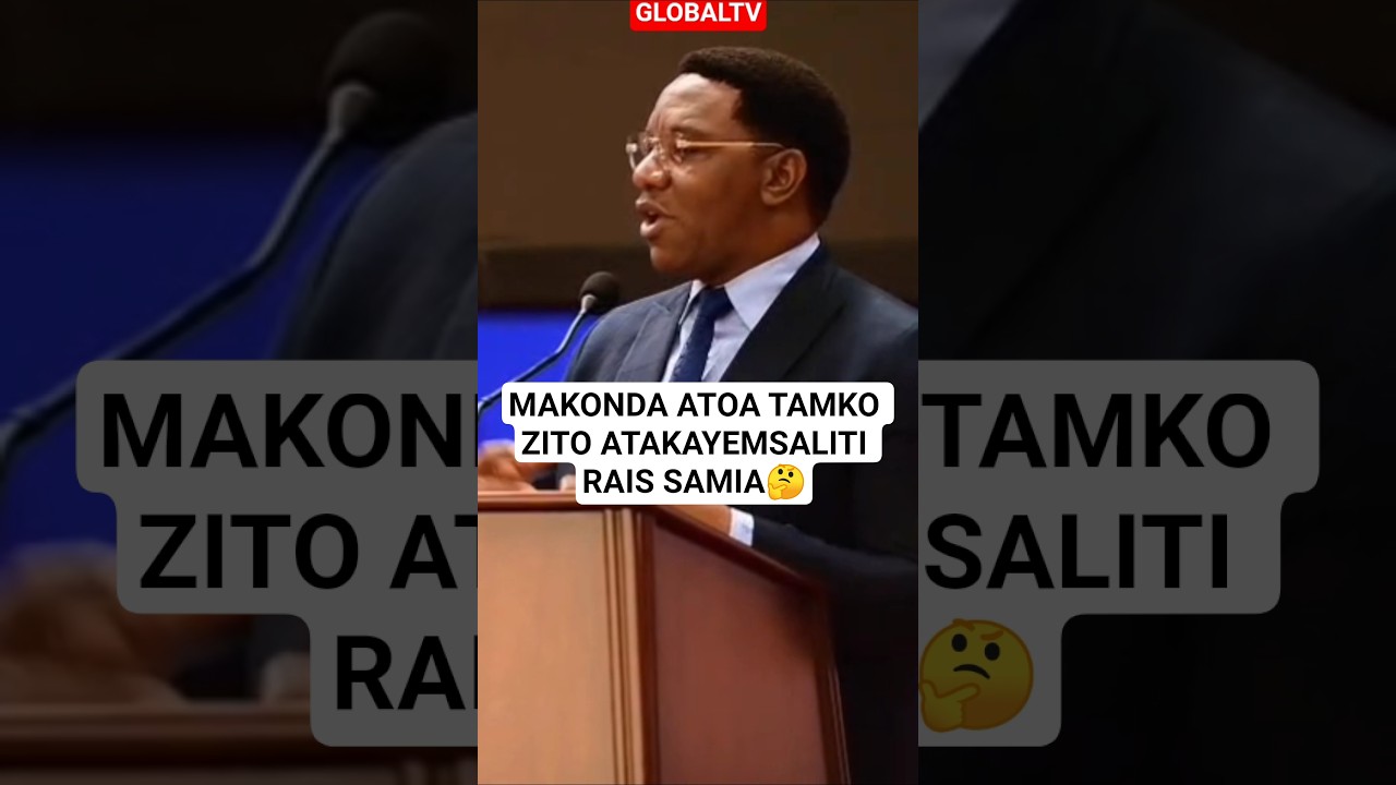 MAKONDA ATOA TAMKO ZITO ATAKAYEMSALITI RAIS SAMIA🤔 #shortsviral #makonda #raissamia