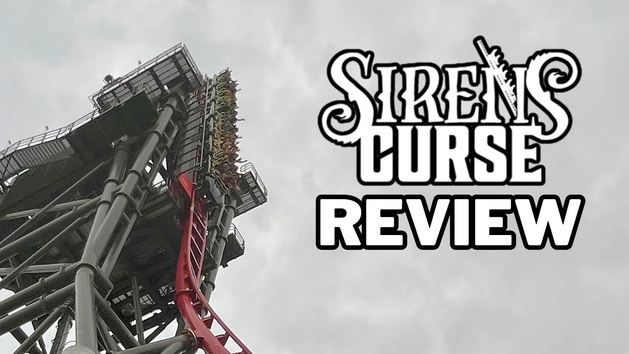 Cedar Point's New Roller Coaster Is AMAZING - Siren's Curse Review