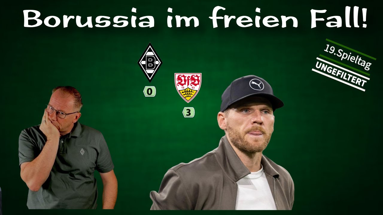 💚Polanski hat keine Lösungen💚Borussia lebt sehr gefährlich💚Erneut desolater Auftritt