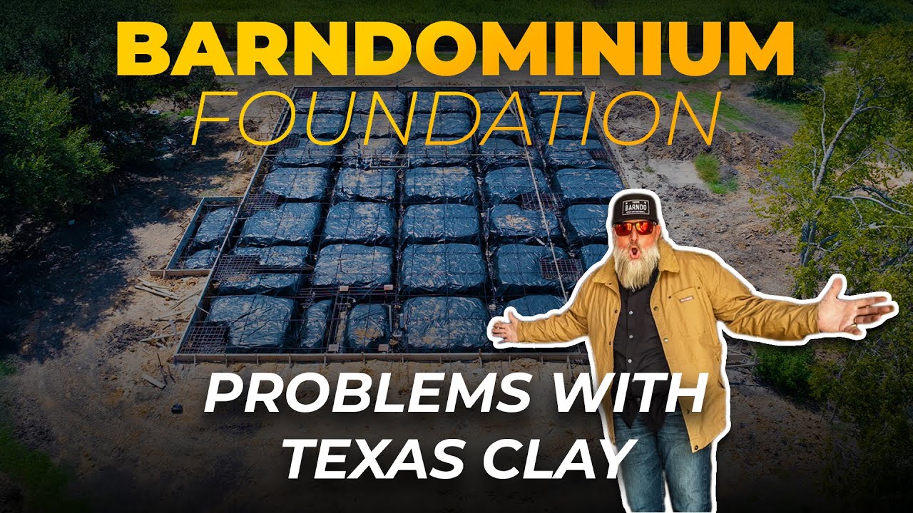 Post-Tension Slab & Piers: Barndominium Foundation in Waxahachie, TX| Texas Best Construction