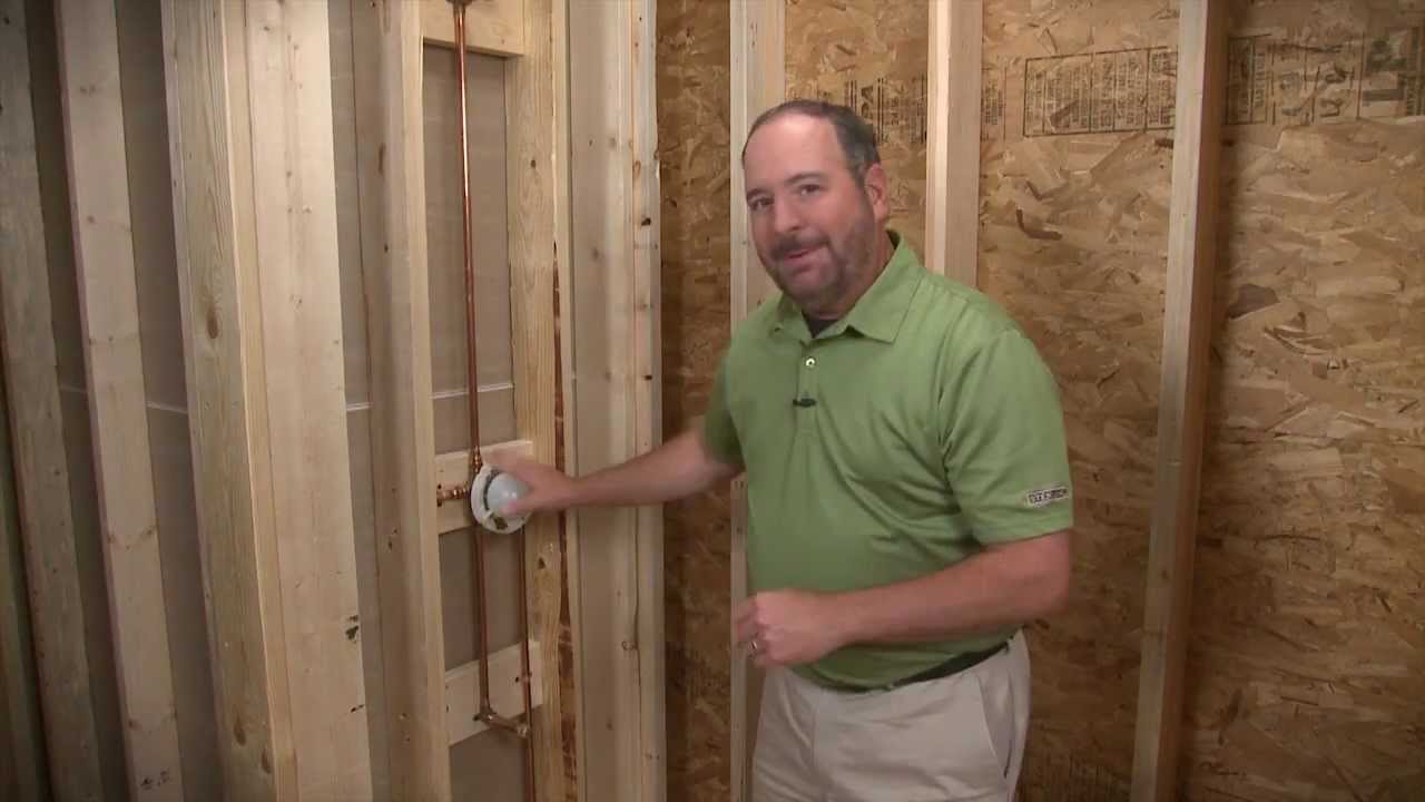 Installation -- Ensemble Medley Bath/Shower