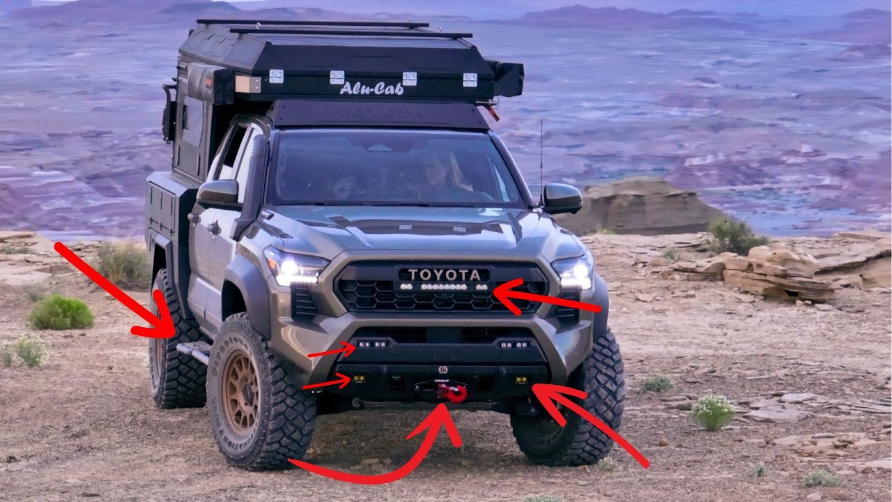 The ULTIMATE Toyota Tacoma Build: Armor, Lights, Winch