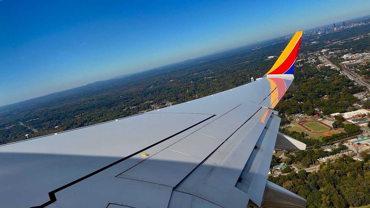 [4K] – Full Flight – Southwest Airlines – Boeing 737-8 Max – ATL-MCI – N8769Q – WN3217 – IFS 897