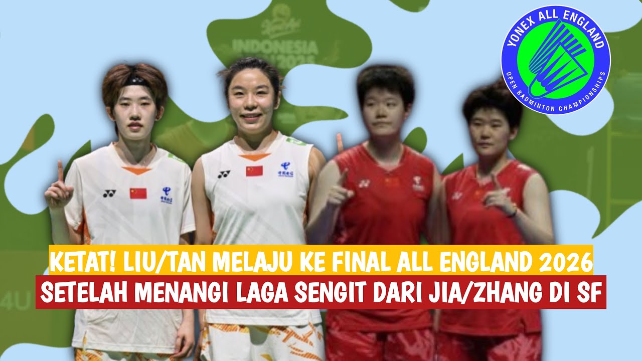 🔴LIVE - Liu Sheng Shu/Tan Ning Vs Jia Yi Fan/Zhang Shu Xian - All England Open 2026