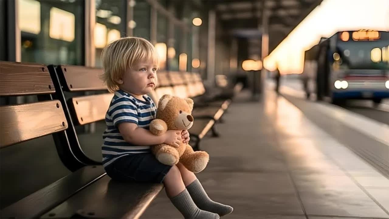 Vater Verließ Behinderten Sohn Am Busstopp — Was Ein Millionär Beim Fund Tat, Wird Dich Schocken