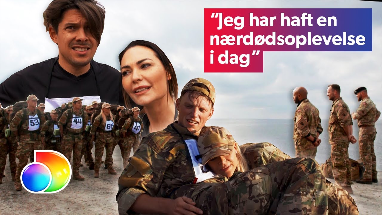 Stjerner i Trøjen | Ikke alle kan klare den 5 timers march med 30kg oppakning | discovery+ Danmark