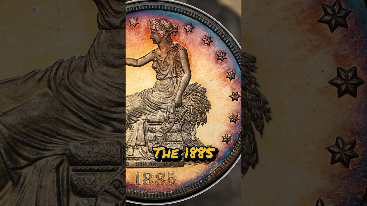 Why the 1885 Proof Trade Dollar Is Worth $1 Million and Nearly Disappeared! #coin #trending #shorts