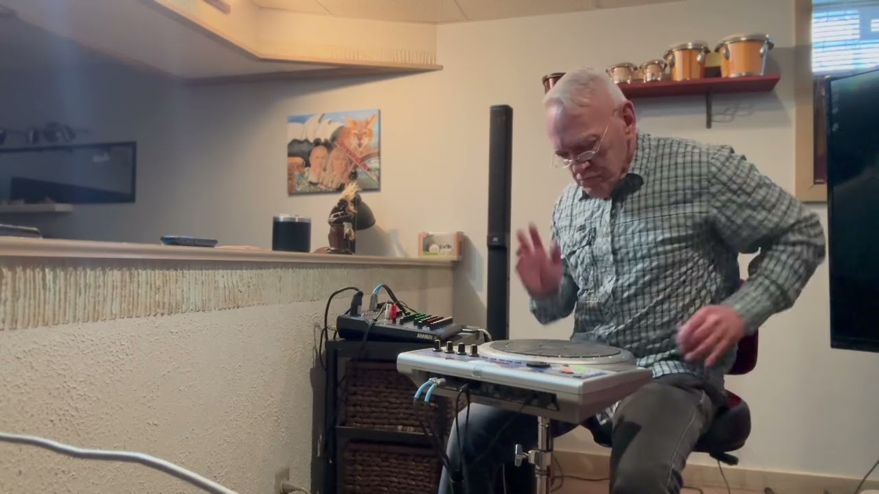 Dr. John… First attempt… Mike Mooney 2/1/26 Roland HPD – 15 Handsonic drums ￼
