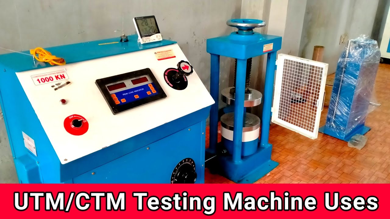 1000 kN Compression testing machine | CTM Machine Basic Calibration Arrangement in Hindi