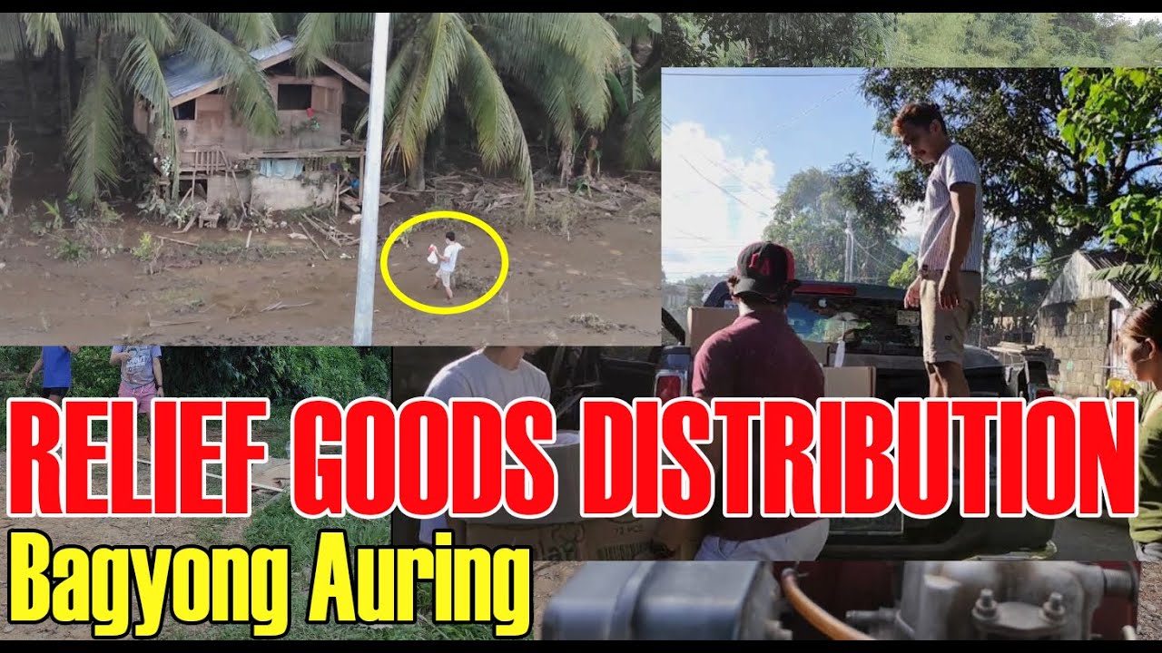Brgy. San Isidro Relief Goods Distribution After Bagyong Auring | Late Upload