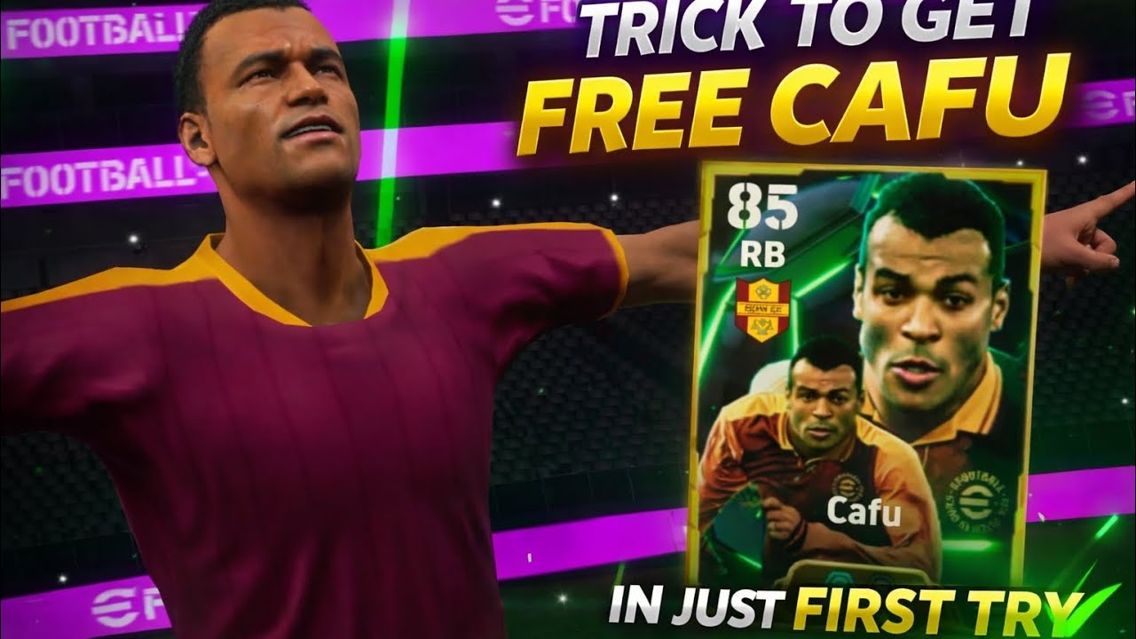 How to Get FREE Cafu in First Try 😳🔥 | Best Trick eFootball 2026