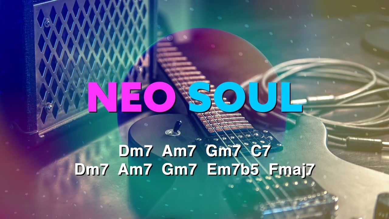 RnB / Neo Soul Guitar Backing Track in F Major  I  64 BPM