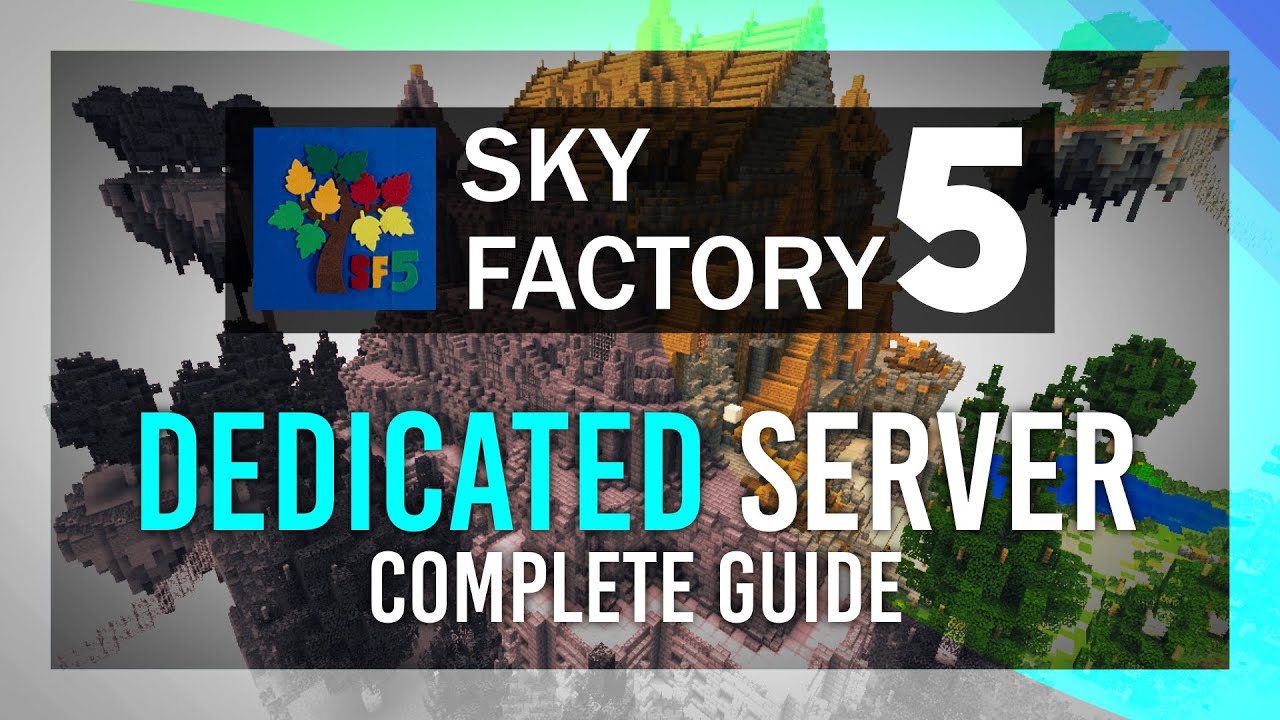 Настройка сервера SkyFactory 5 | БЕСПЛАТНО | Полное руководство