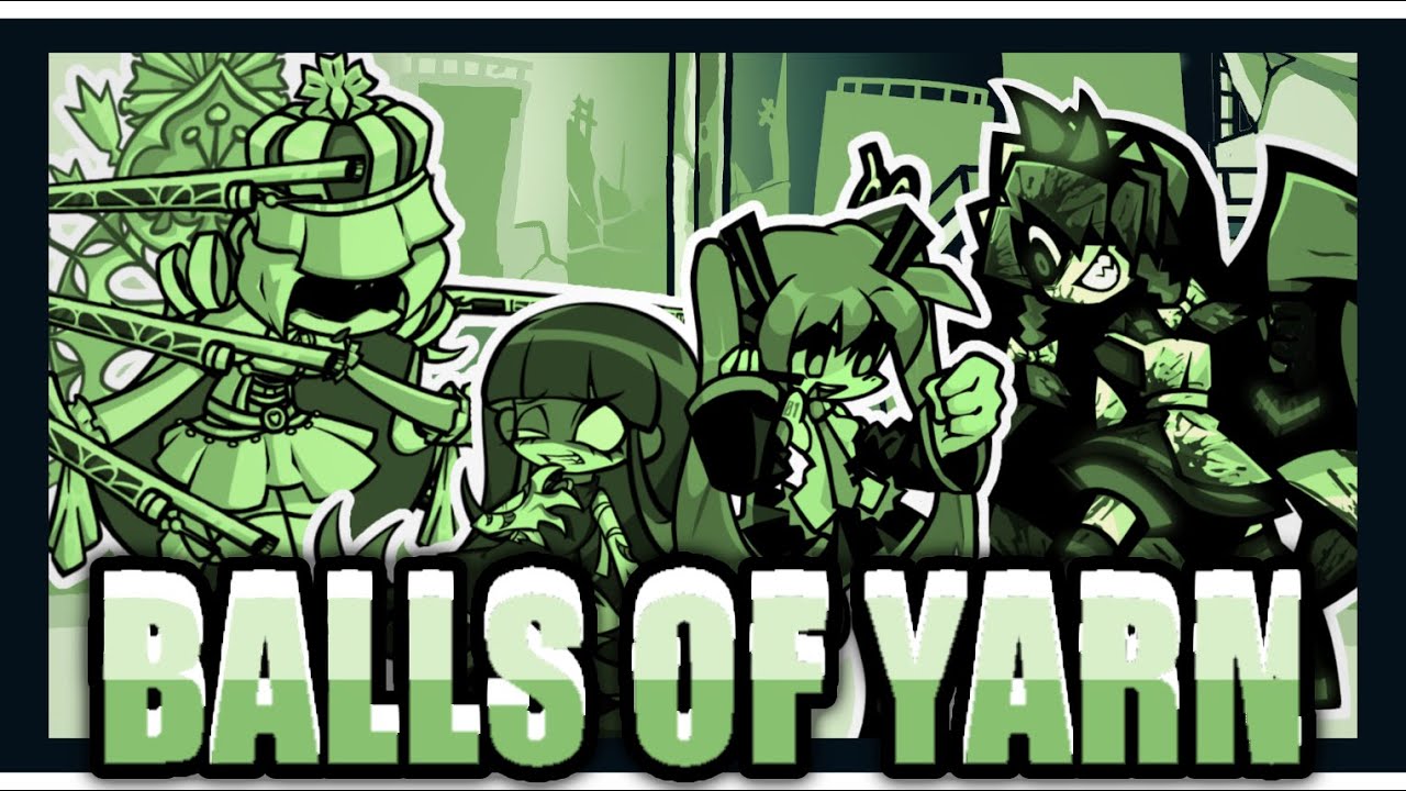 Balls Of Yarn but its Scissors and Mami VS Limu and Miku