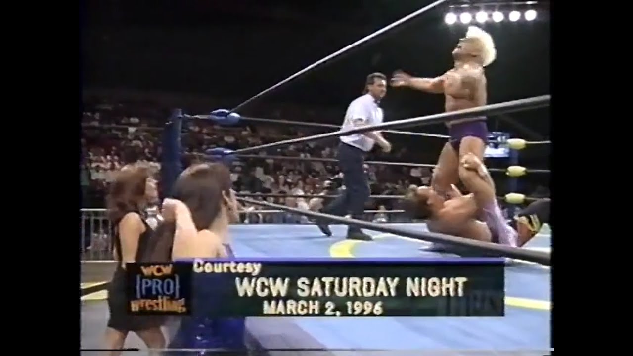 Championship   Ric Flair vs Sting   Saturday Night March 2nd, 1996