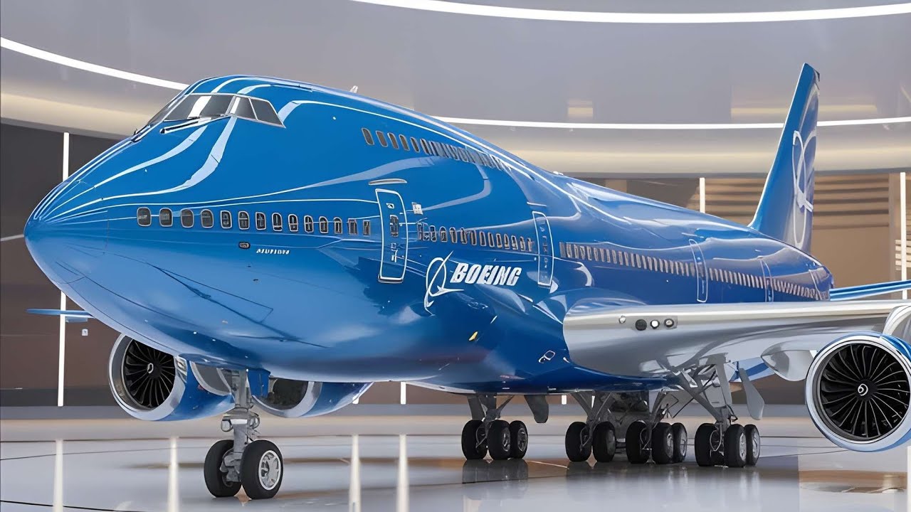 Boeing 747 2026 года &mdash; возвращение королевы неба | Представлен новый гигантский реактивный самолёт