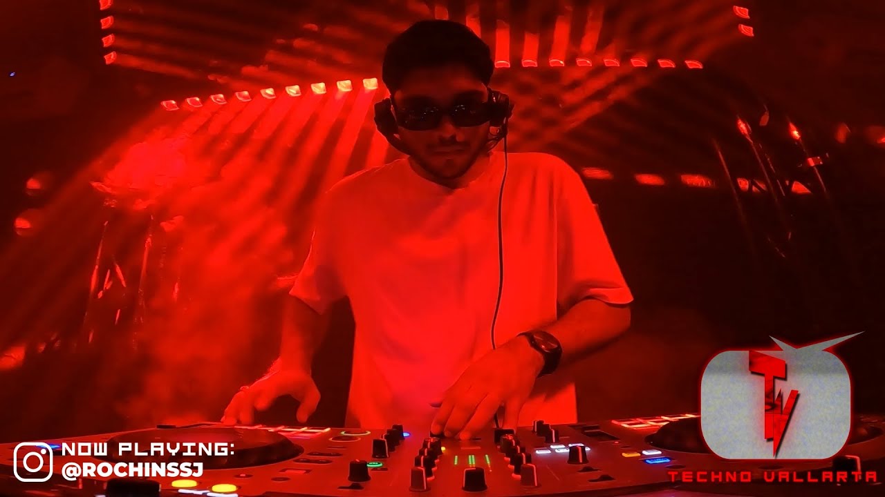 ROCHIN &ndash; Peak Techno DJ Set (Live at TECHNO VALLARTA) | Club Jets PV | Puerto Vallarta