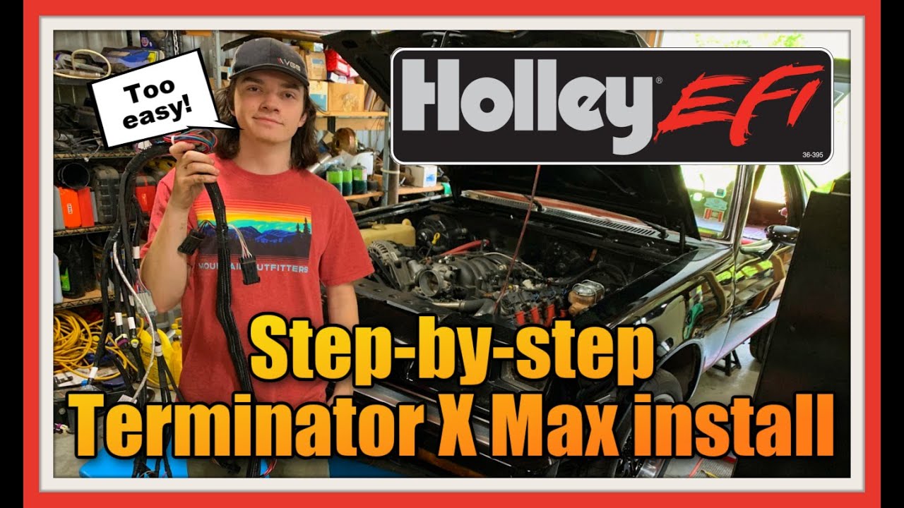 Установка Holley Terminator X Max для новичков! Проще, чем вы думаете!