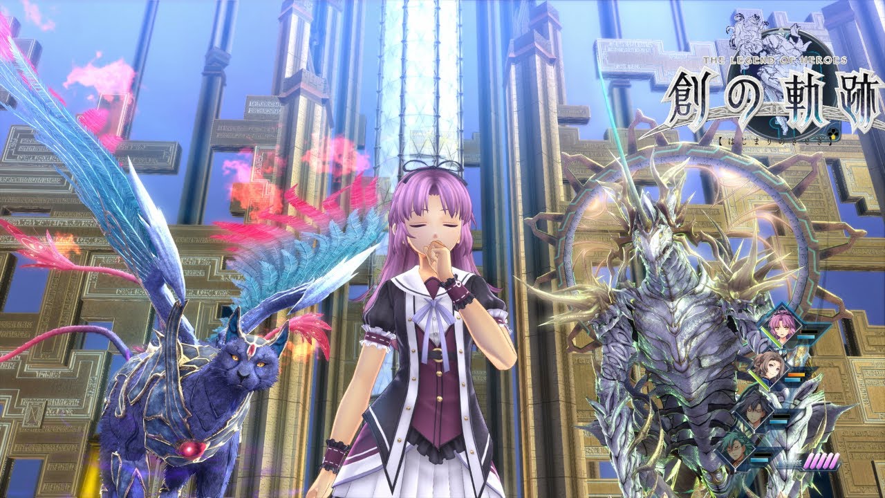 (SPOILERS) Trails into Reverie - Renne and Vita vs Holy Beasts (Abyss, Lv +100) レン & ヴィータ 英雄伝説 創の軌跡