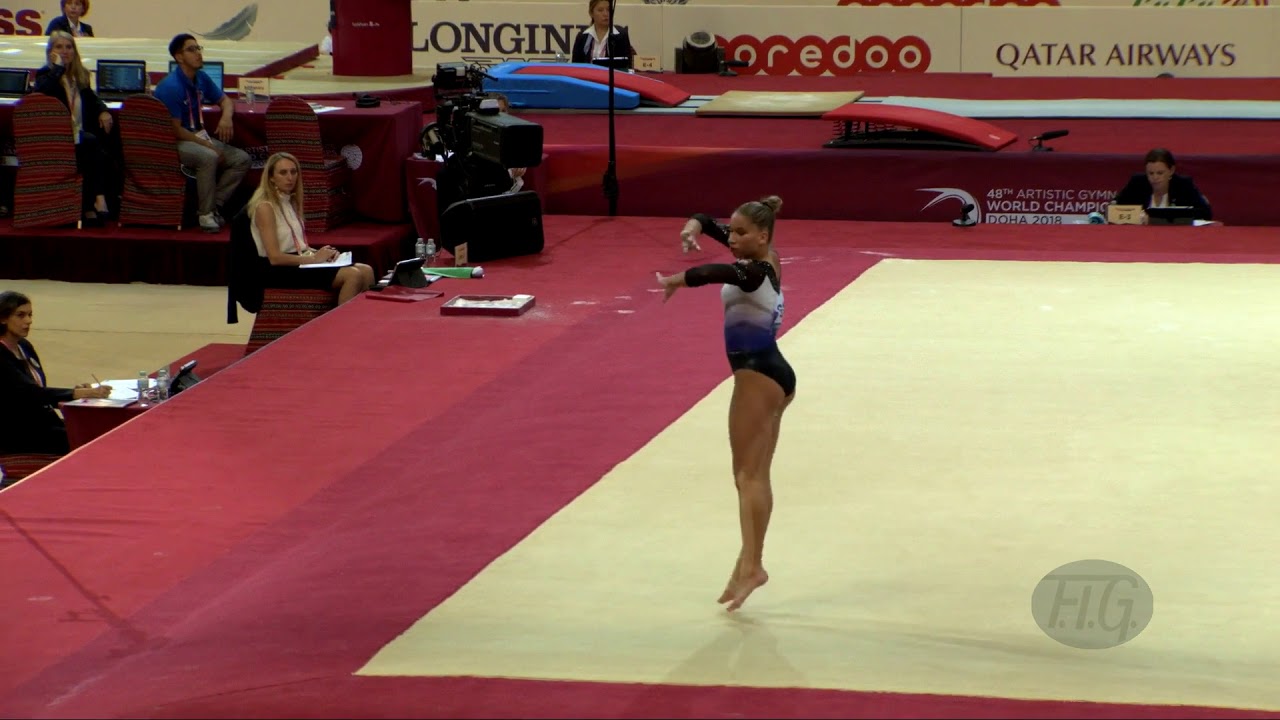 KOVACS Zsofia (HUN) - 2018 Artistic Worlds, Doha (QAT) - Qualifications Floor Exercise