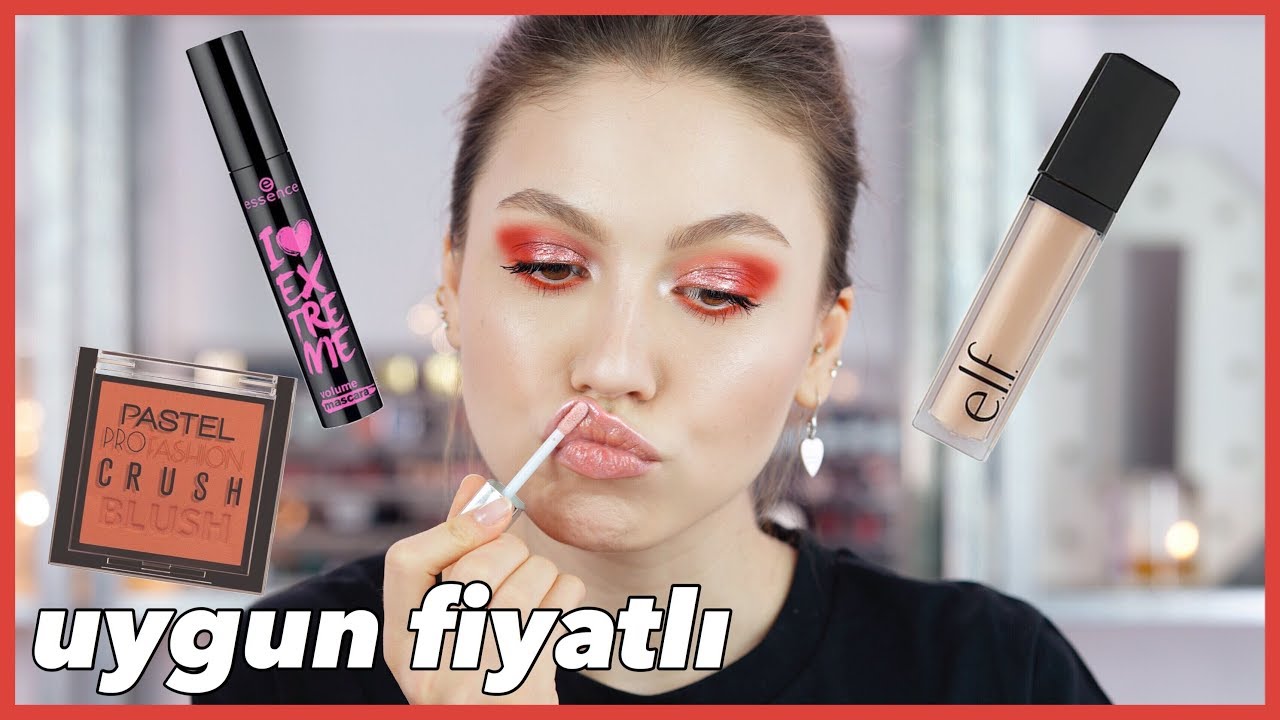 EN UCUZ ÜRÜNLERİ DENİYORUM 💄 ÖNERİLEN UYGUN FİYATLI ÜRÜNLERLE MAKYAJ