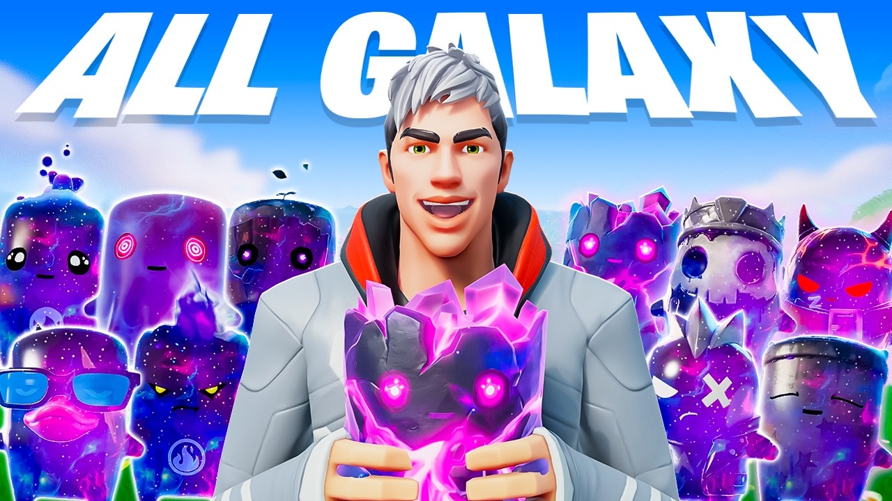 Я нашёл ВСЕ GALAXY SPRITE в Fortnite! (без обмена)