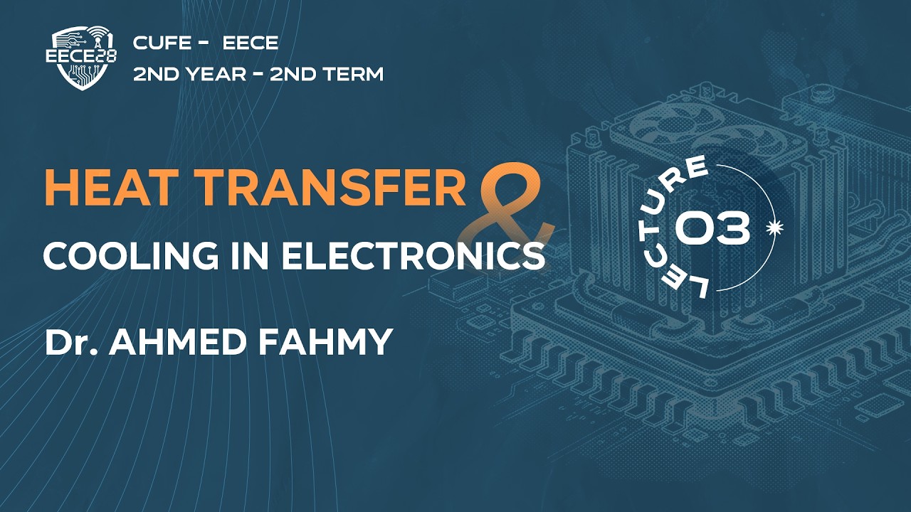 Heat Transfer || Lecture 03 || Dr. Ahmed Fahmy
