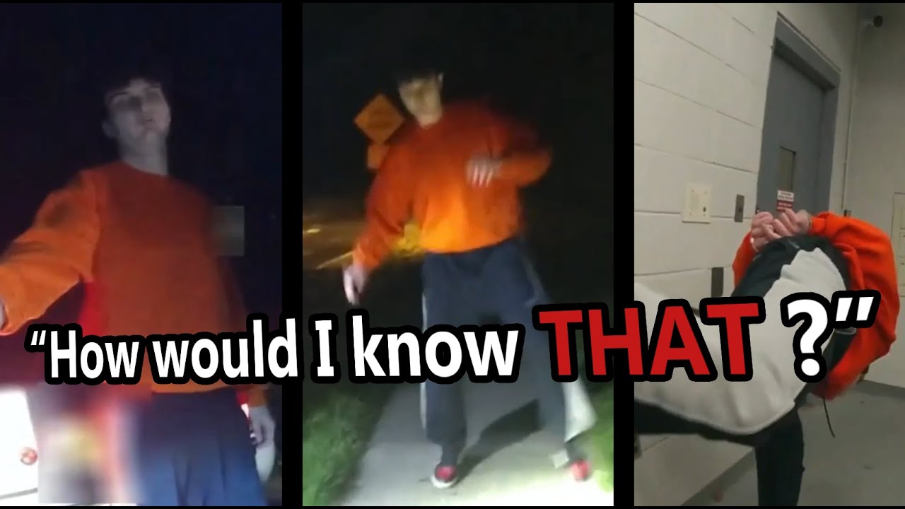 DUI Arrest Of 'Prison Orange' Spoiled Little Brat Wasted Male Karen /w Total Lack of Responsibility