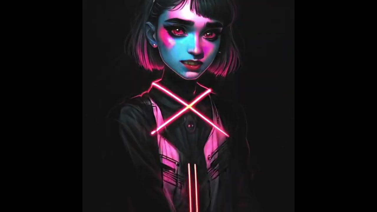 AI Grimes - Violet | Stable Diffusion with Astrofox and Wav2Lip