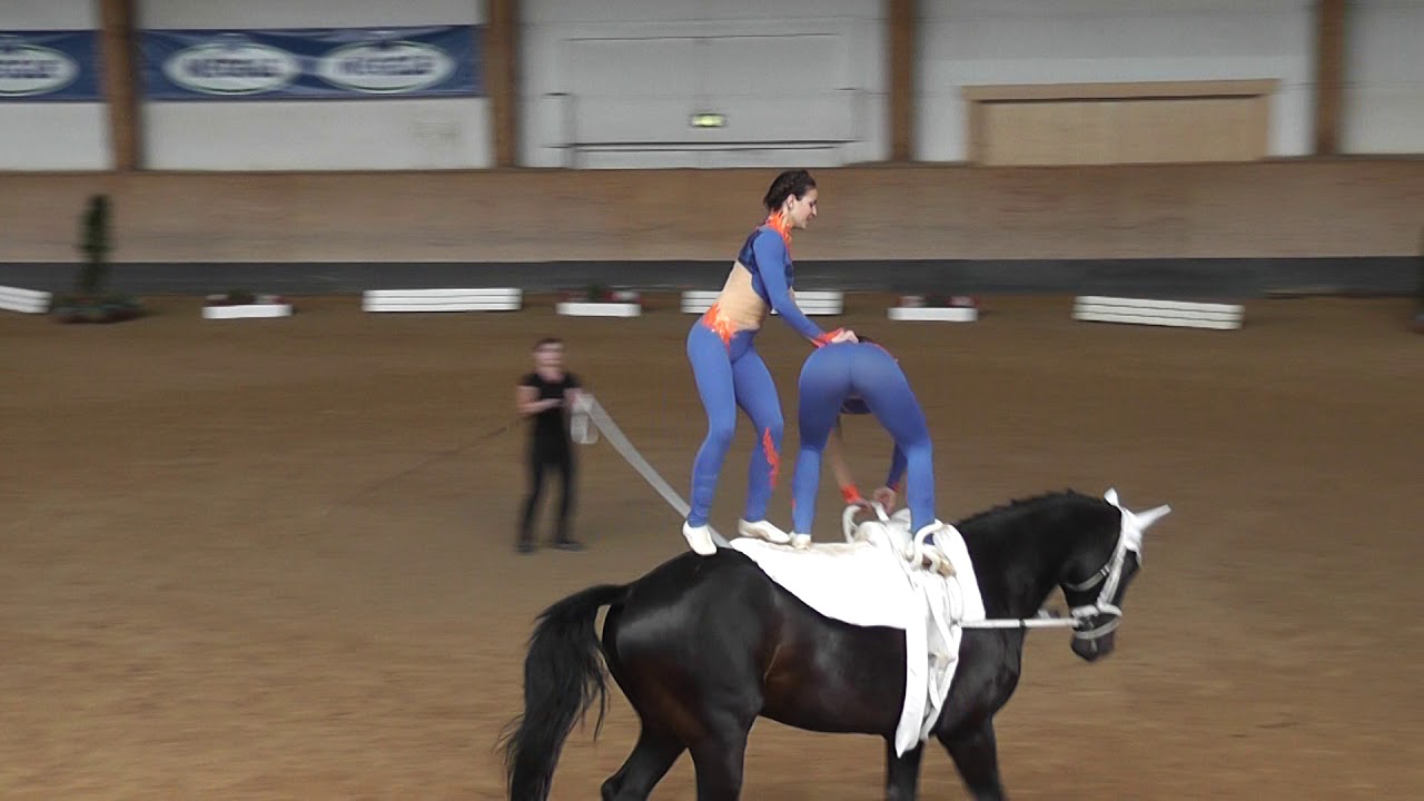 Pferd International München 2019 - Voltigieren - Luisa Horn / Gwendolyn Gröller